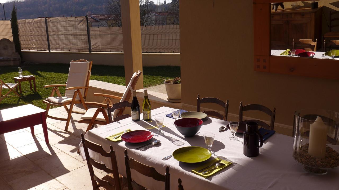 Les Trois Oliviers Acomodação com café da manhã Forcalquier Exterior foto